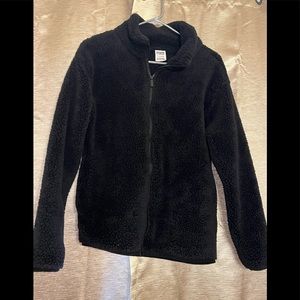 Black VS PINK fleece zip up.